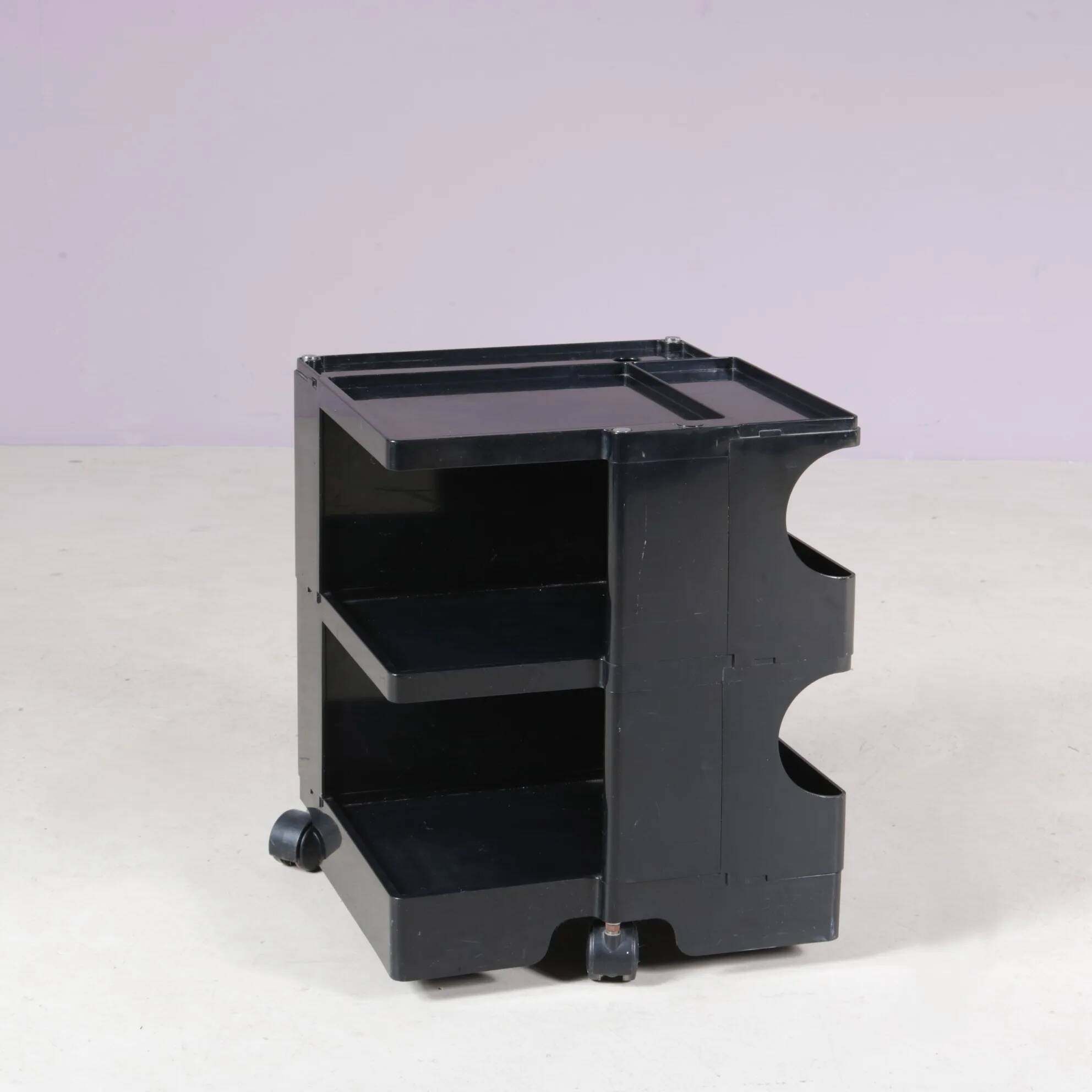 1970s low model Boby trolley Joe Colombo for Bieffeplast Italy