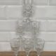 Set of 6 Luminarc Quadrille white wine glasses
