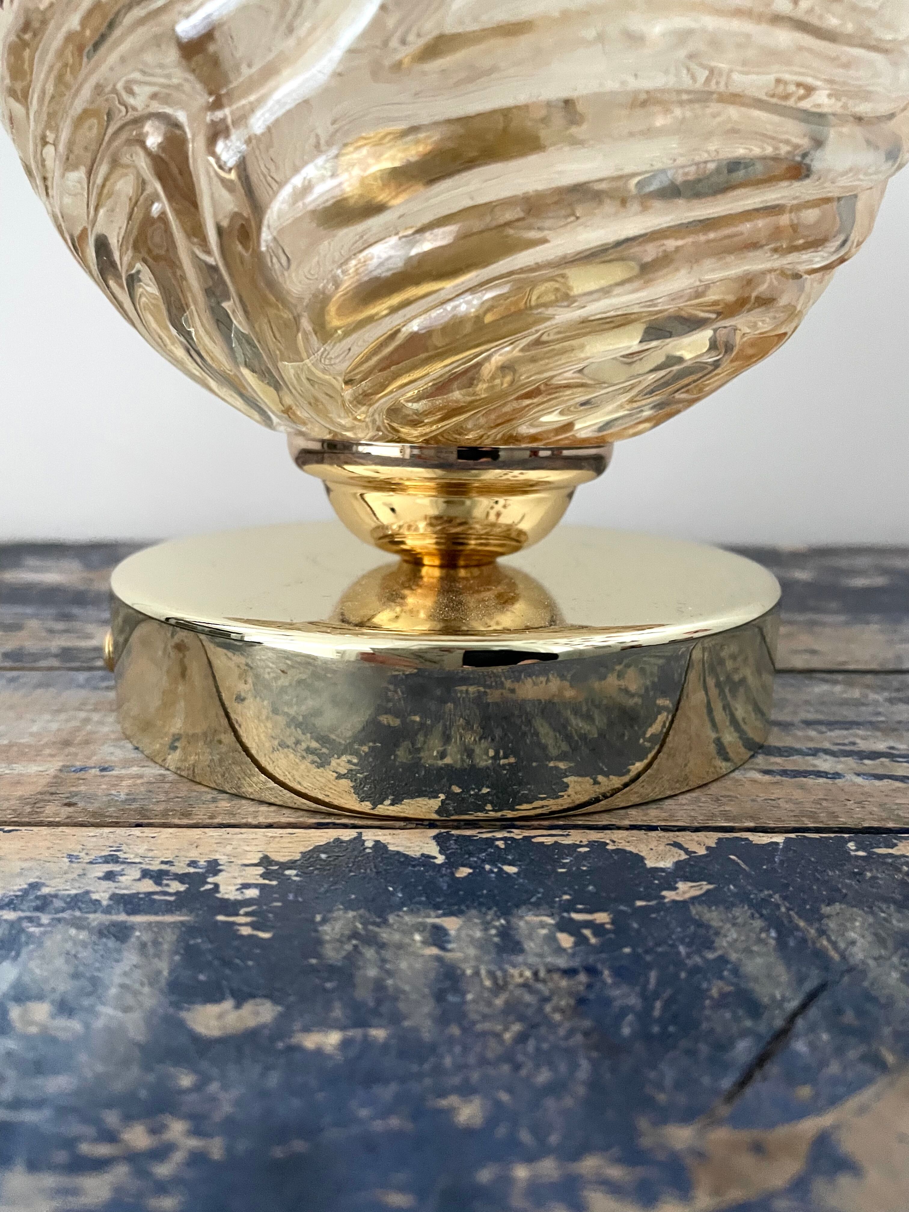 Vintage globe lamp