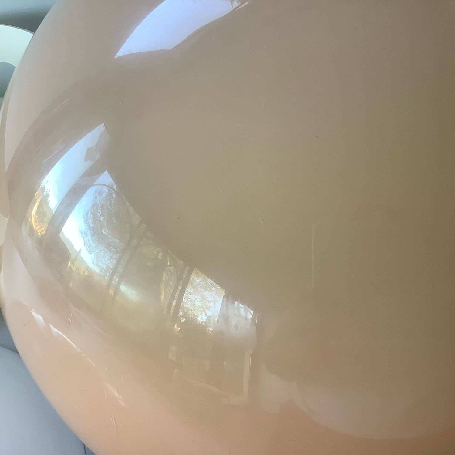 Harvey Guzzini Lamp Clan De Sol Meblo Grand Model Ochre Beige Iconiq