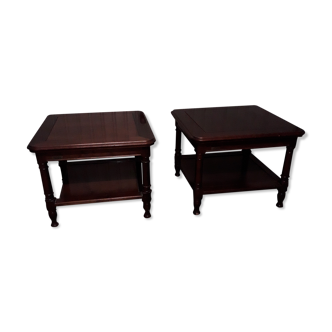 Paire de table basse de la maison 'grange'
