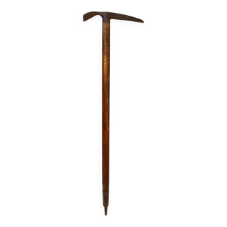 Old mountain ice axe Claudius Simond Chamonix Mont-Blanc 83 cm
