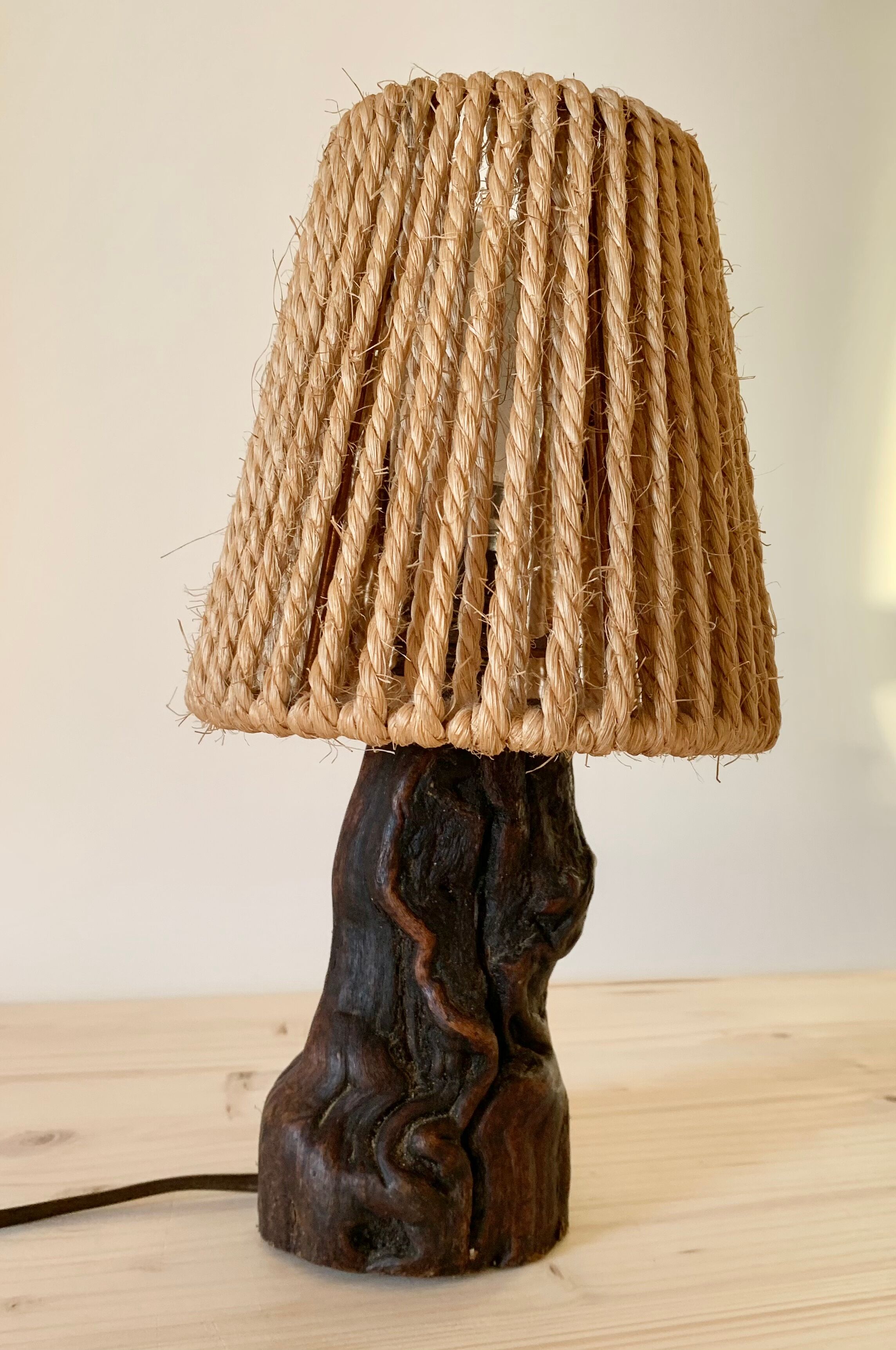 Wooden lamp