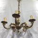 5-light bronze chandelier