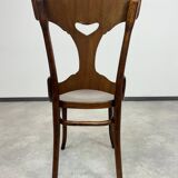Chaise de salle à manger Jugendstil très rare n°522 par Thonet
