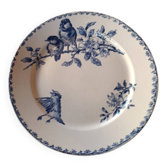 Sarreguemines favorite footed plate