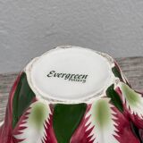 Ceramic teapot with cabbage slip
