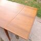 Danish extendable game table