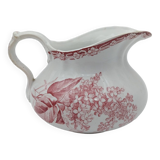 Broc Joufflu Old Pitcher Terre De Fer Creil And Montereau Lilac