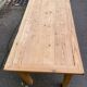 Renovated solid wood farmhouse dining table, 150cm