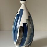 Vintage ceramic terracotta lamp 80s 90s