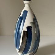 Pied de lampe terre cuite céramique vintage années 80 90
