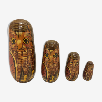 Owl matriochkas