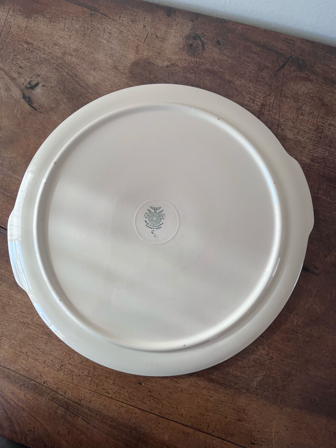 Old round cake dish Villeroy & Boch