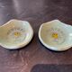 Ceramic bistro ashtray Provence advertising Vin MISTRAL CAUVIERES CANNES