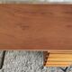Bureau moderniste en métal et bois - années 60/70