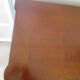 Louis XVI-style sideboard - 1 drawer - fluted legs - mahogany - solid wood