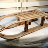 Old wooden sledge - vintage