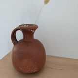 Terracotta amphora vase