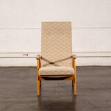 LARGE VINTAGE 3-POSITION ARMCHAIR