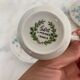Lot 2 cups and under cups a coffee / old tea