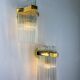 Pair of Gaetano Sciolari wall lights for Lightolier, Italy, circa 1970s