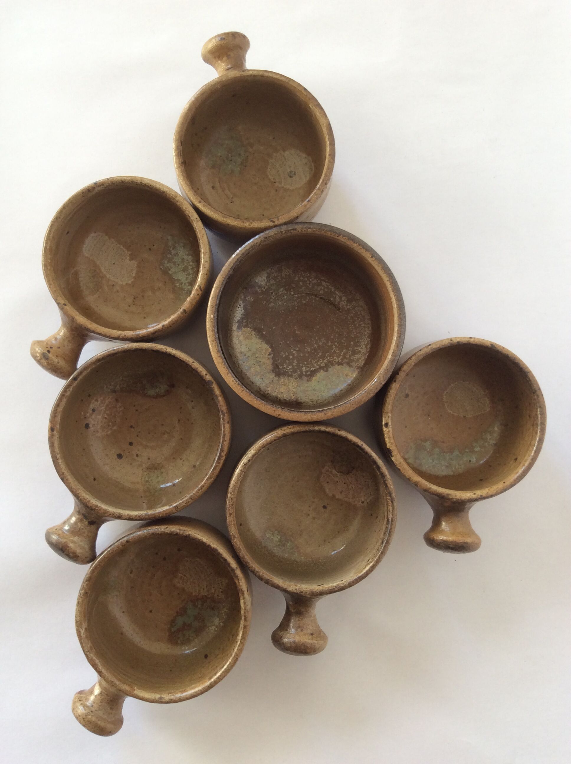 Roland Zobel Les Cyclades Anduze tea set from the 60s