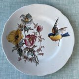 6 polychrome flat plates HB&Cie Choisy Le Roi