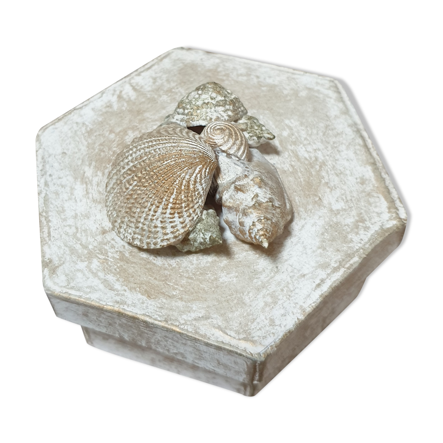 Vintage shell box