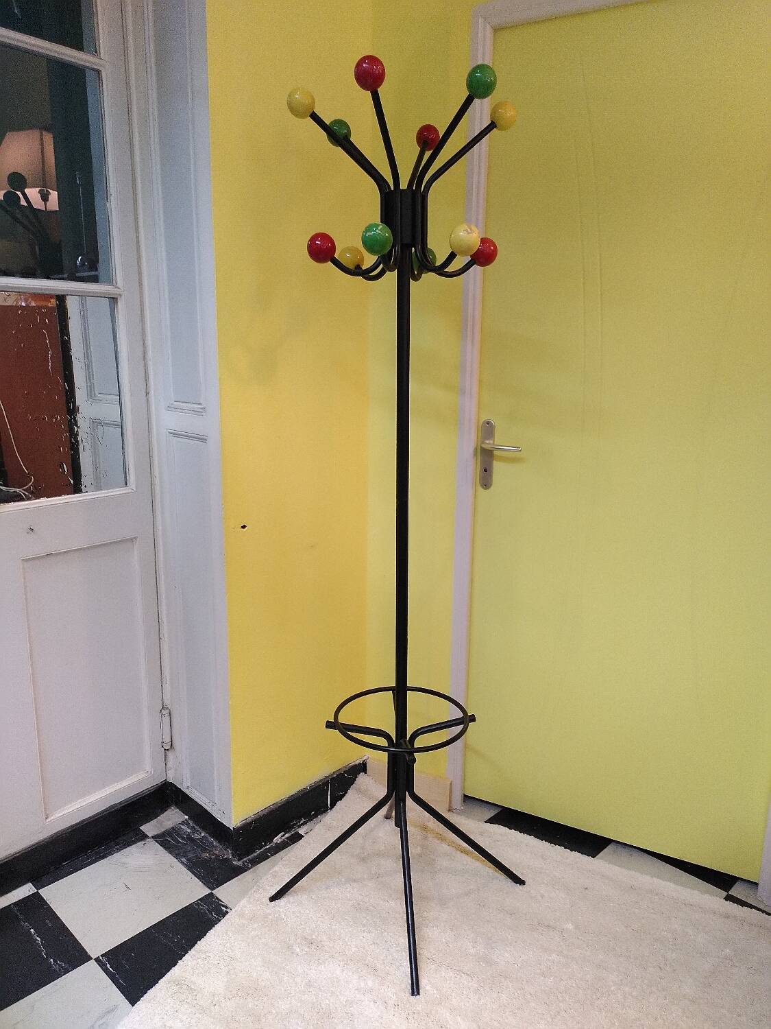 Parrot coat rack, 1960s