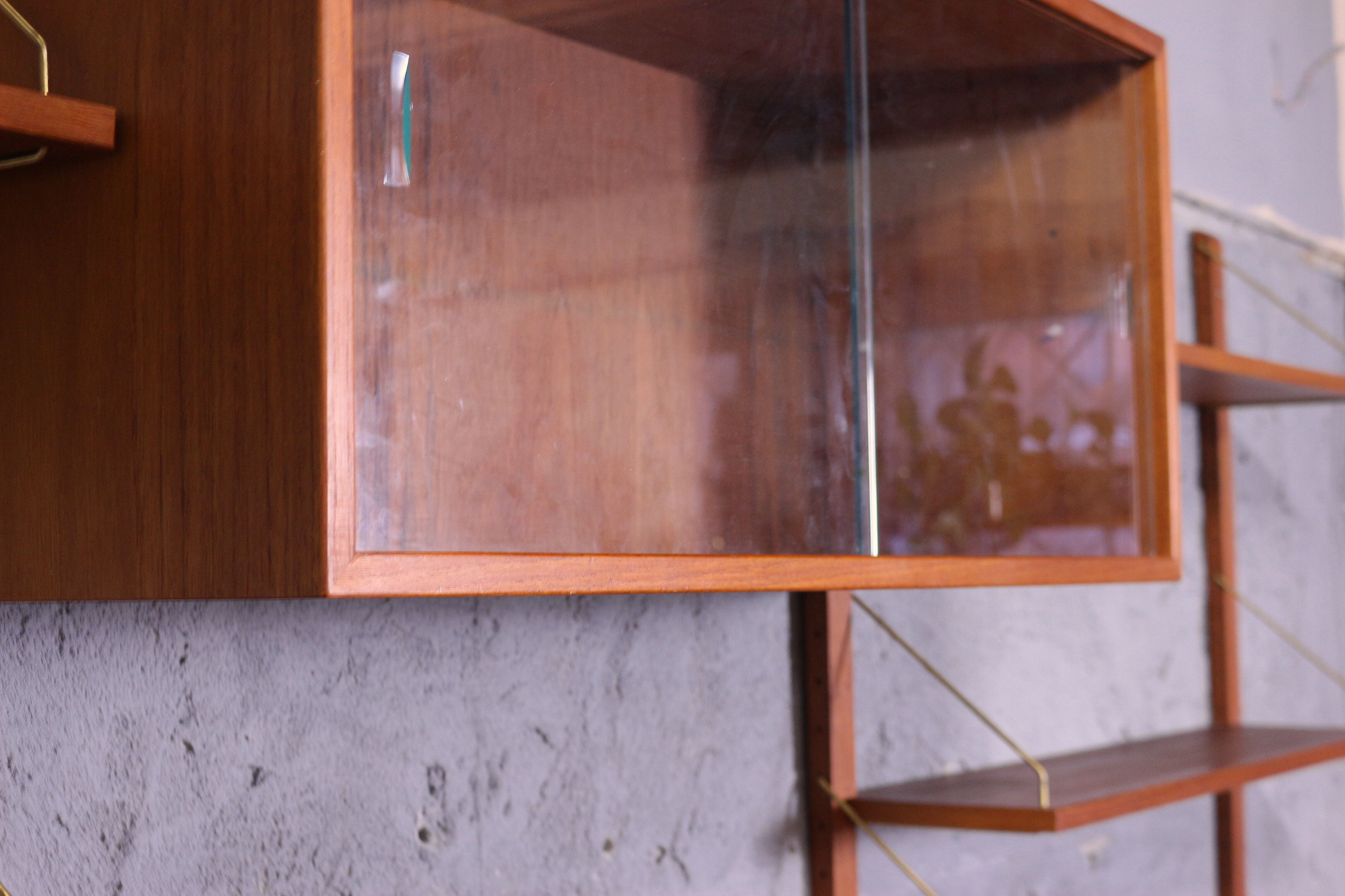Mid century wall unit by Tørbjorn Afdal for Bruksbo, Norway 1960's