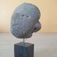 Ancient statuette head - Terracotta - Pre-Columbian art - 1st millennium