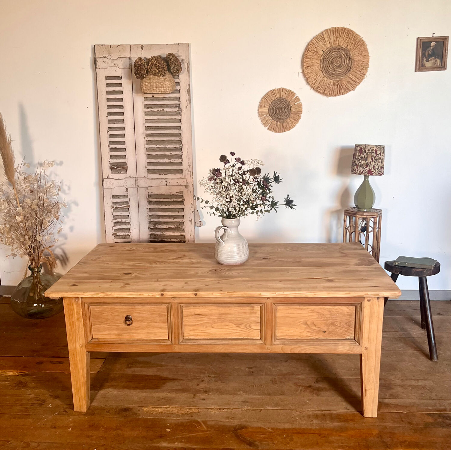 Antique coffee table