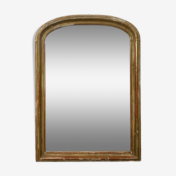 Louis Philippe style gilded mirror