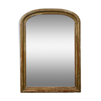 Miroir doré style Louis Philippe