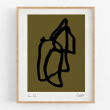 Abstract giclee art print a3