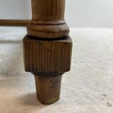 Oak work table, 1850