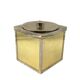 Hollywood regency golden Ice Bucket, Italy, ca. 1970s