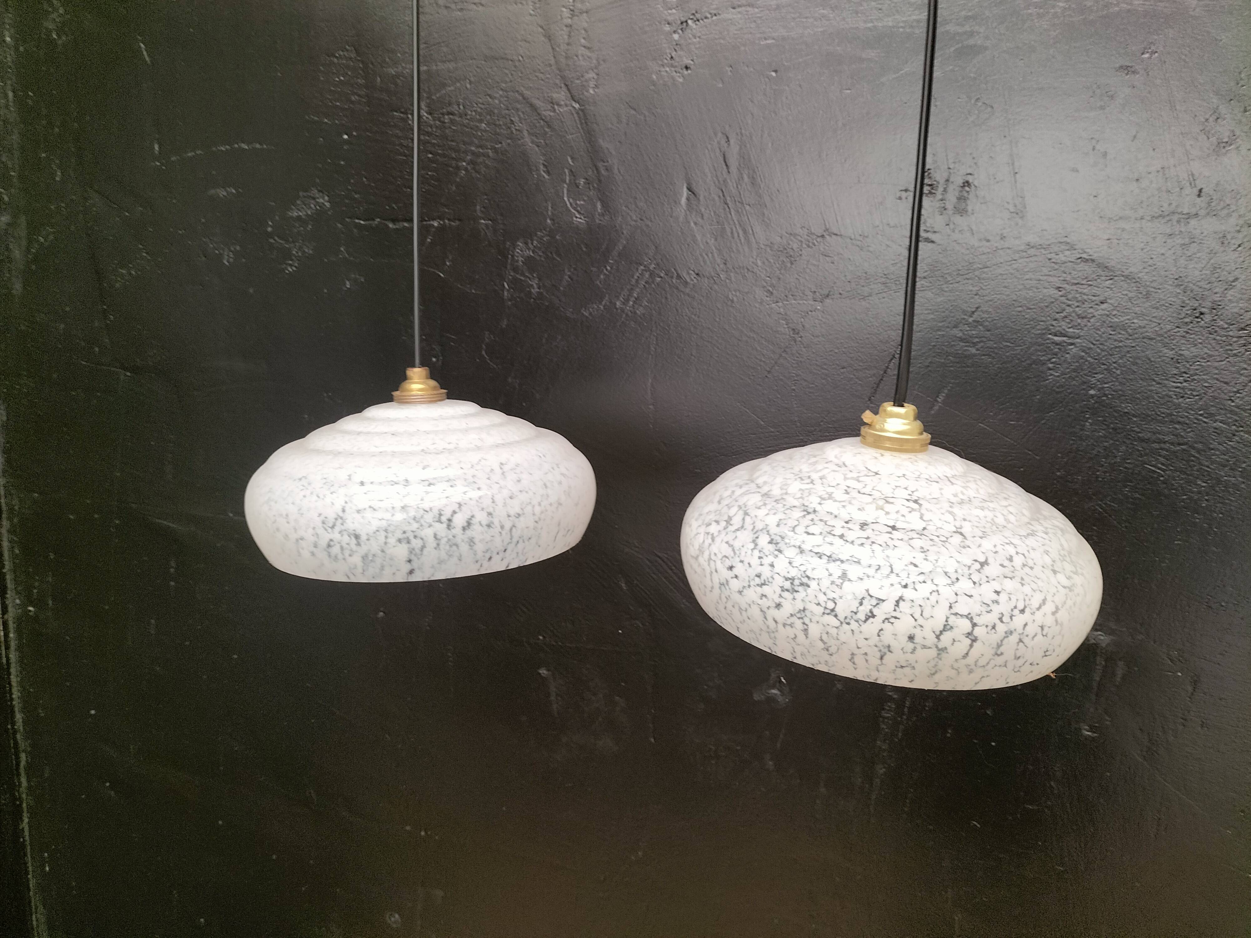 Clichy glass pendant lights