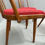Antonín Šuman – ensemble de chaises des années 1960, Tchécoslovaquie