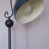 Lampe, lampadaire tôle rigitulle  années 50' underwriters laboratories