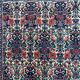 Beautiful old Persian carpet from Abadeh handmade 100x144 cm