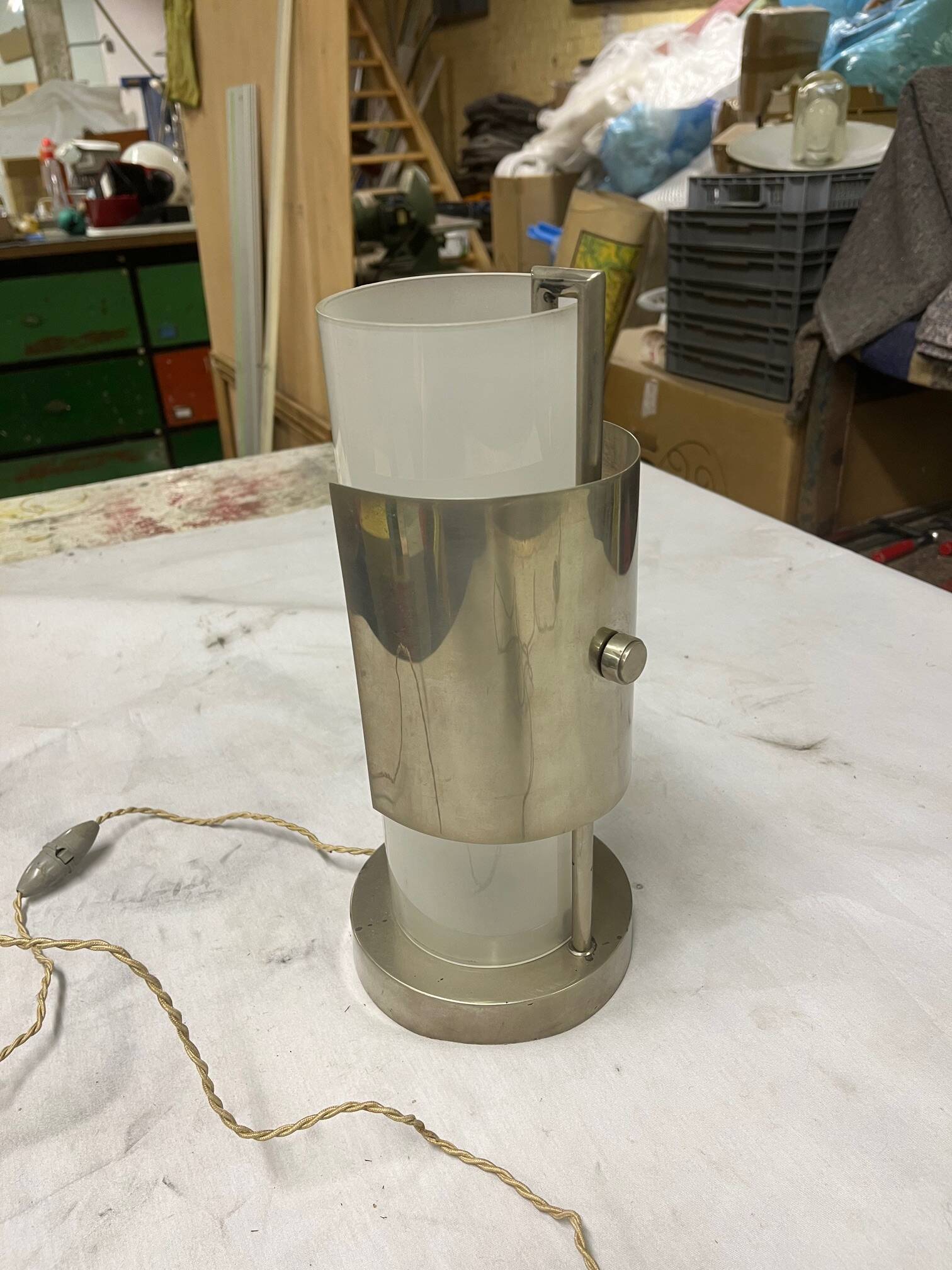 "Aga Khan" luminaire by René Herbst