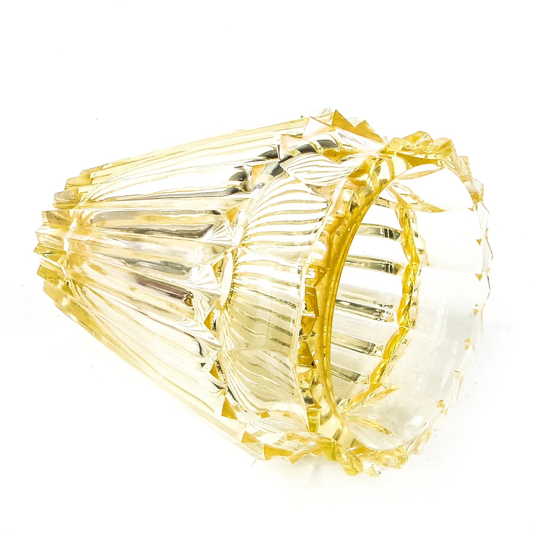 Vase, Art Déco, cristal, Moser, Tchécoslovaquie, années 1930