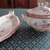 Limoges porcelain soup tureen