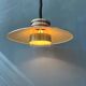 Vintage aluminium space age pendant lamp