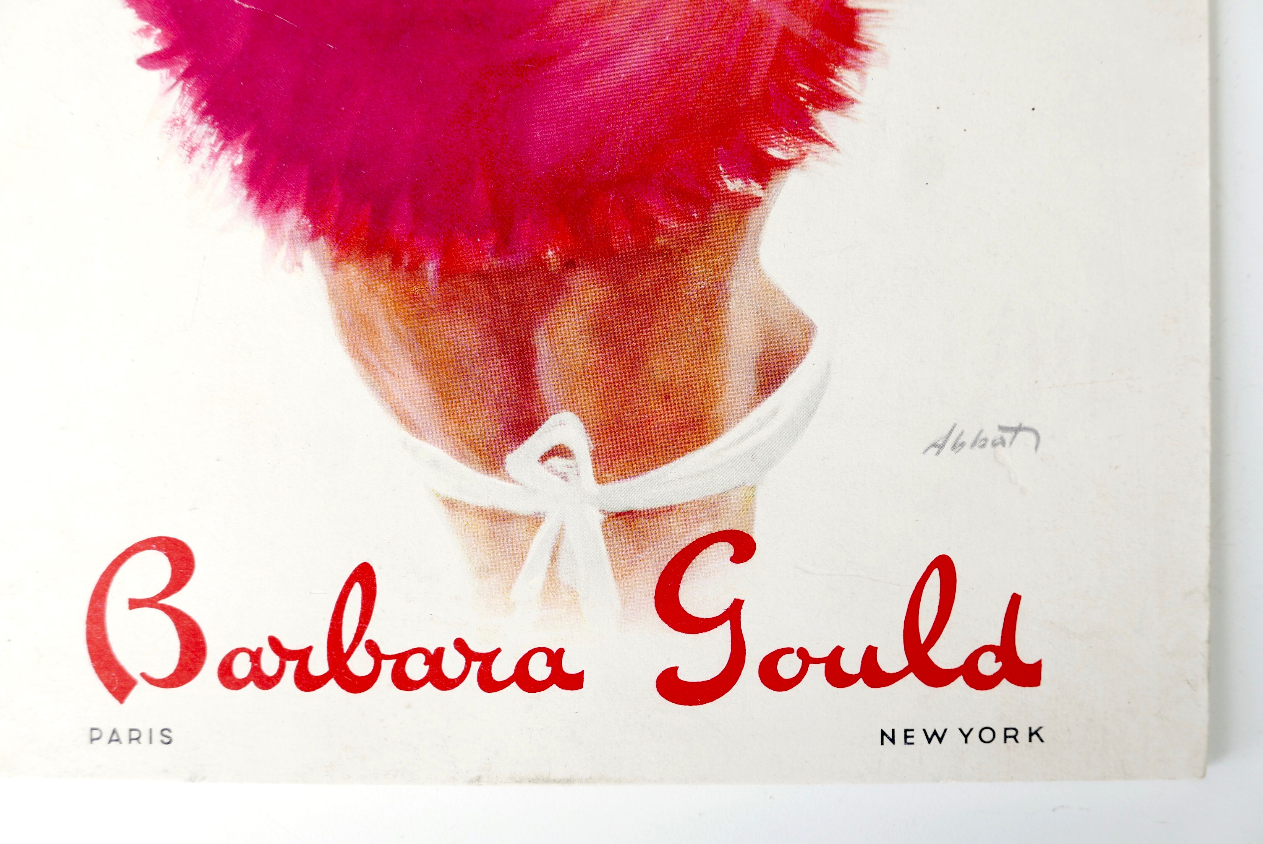 Barbara Gould Advertising Wall Plate, 1960s