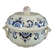 Large soup tureen in Longchamp ironstone