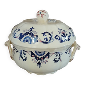 Large soup tureen in Longchamp ironstone