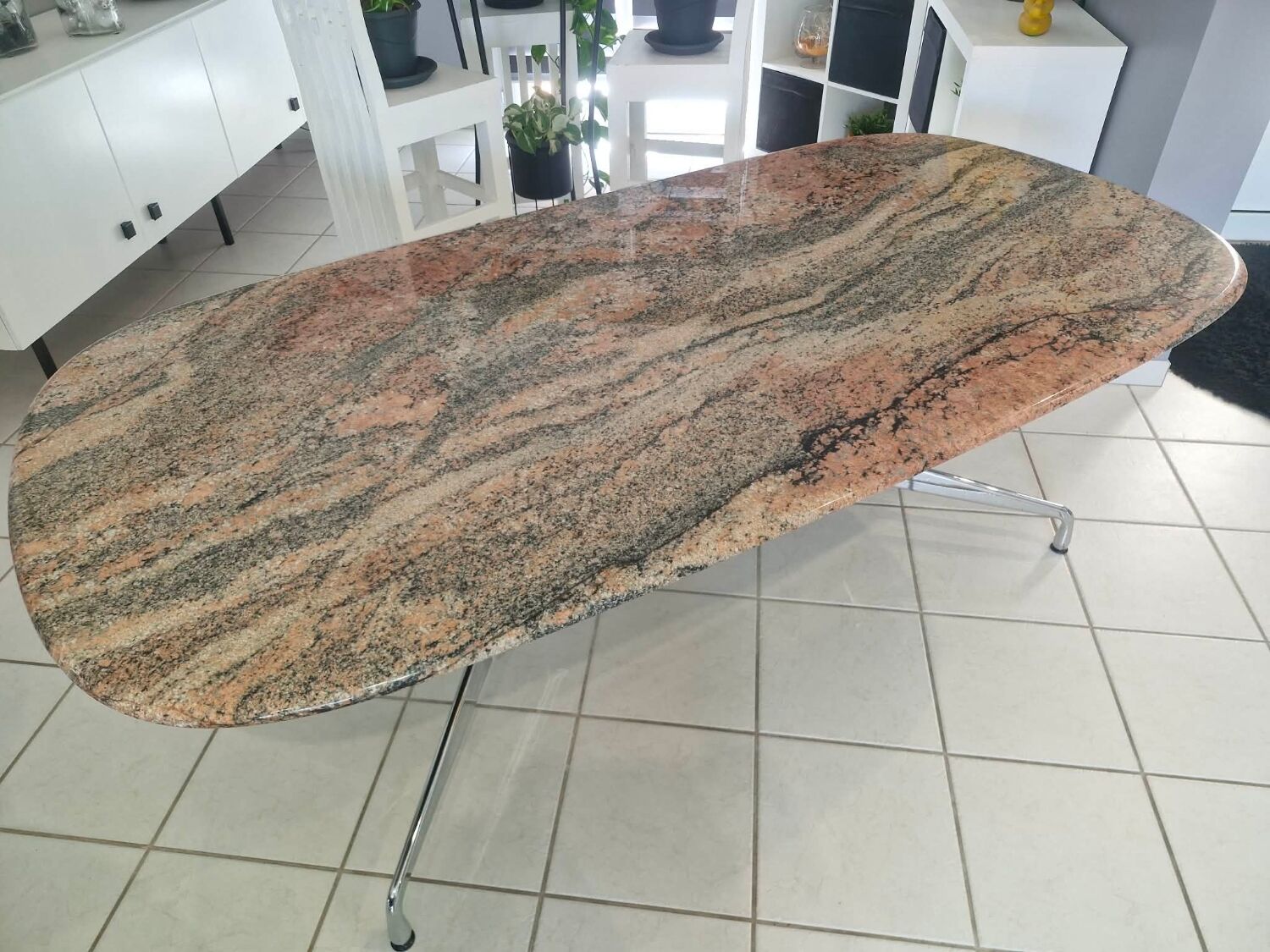 Table by Charles and Ray Eames for Herman Miller, from 1990.